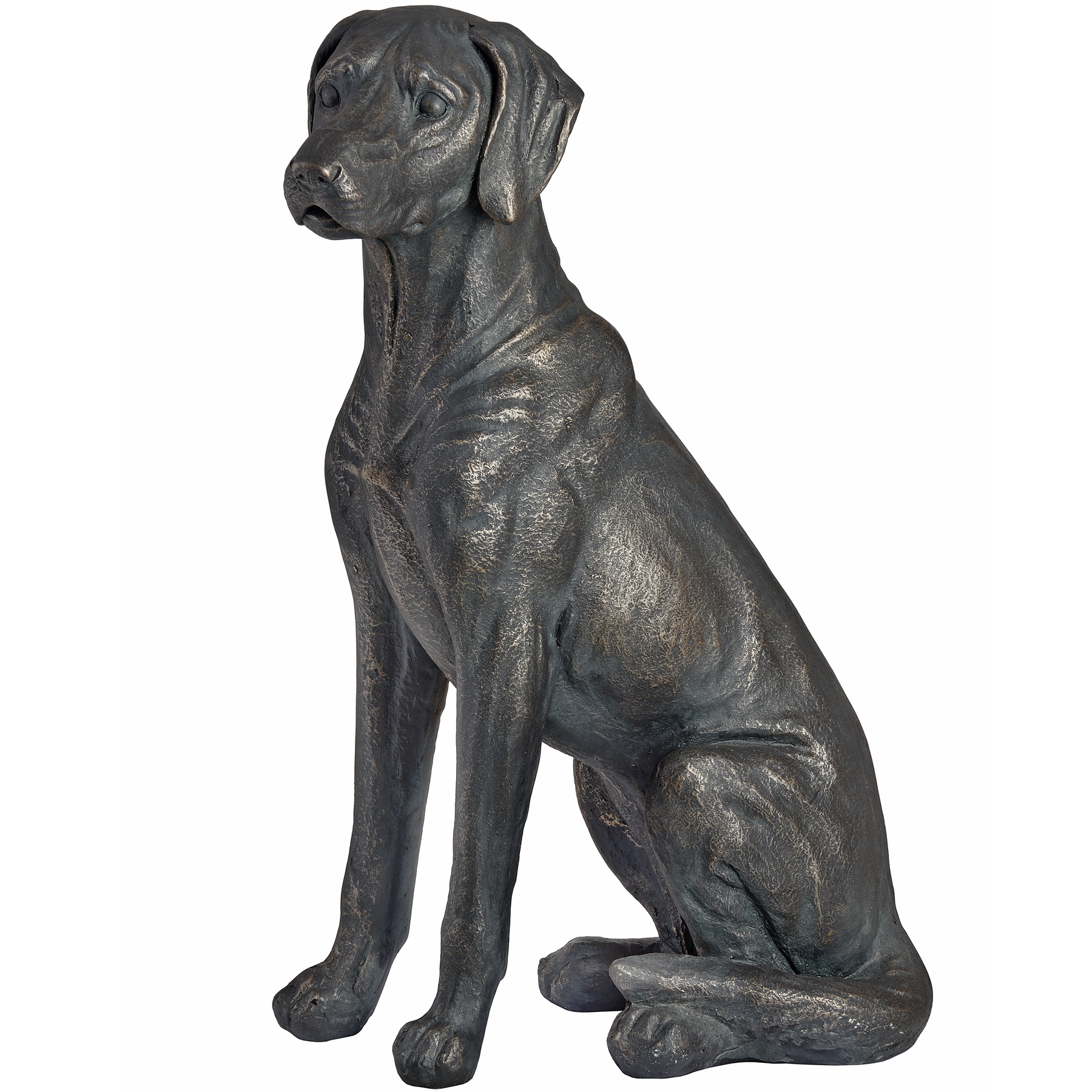 Sitting Labrador Statue