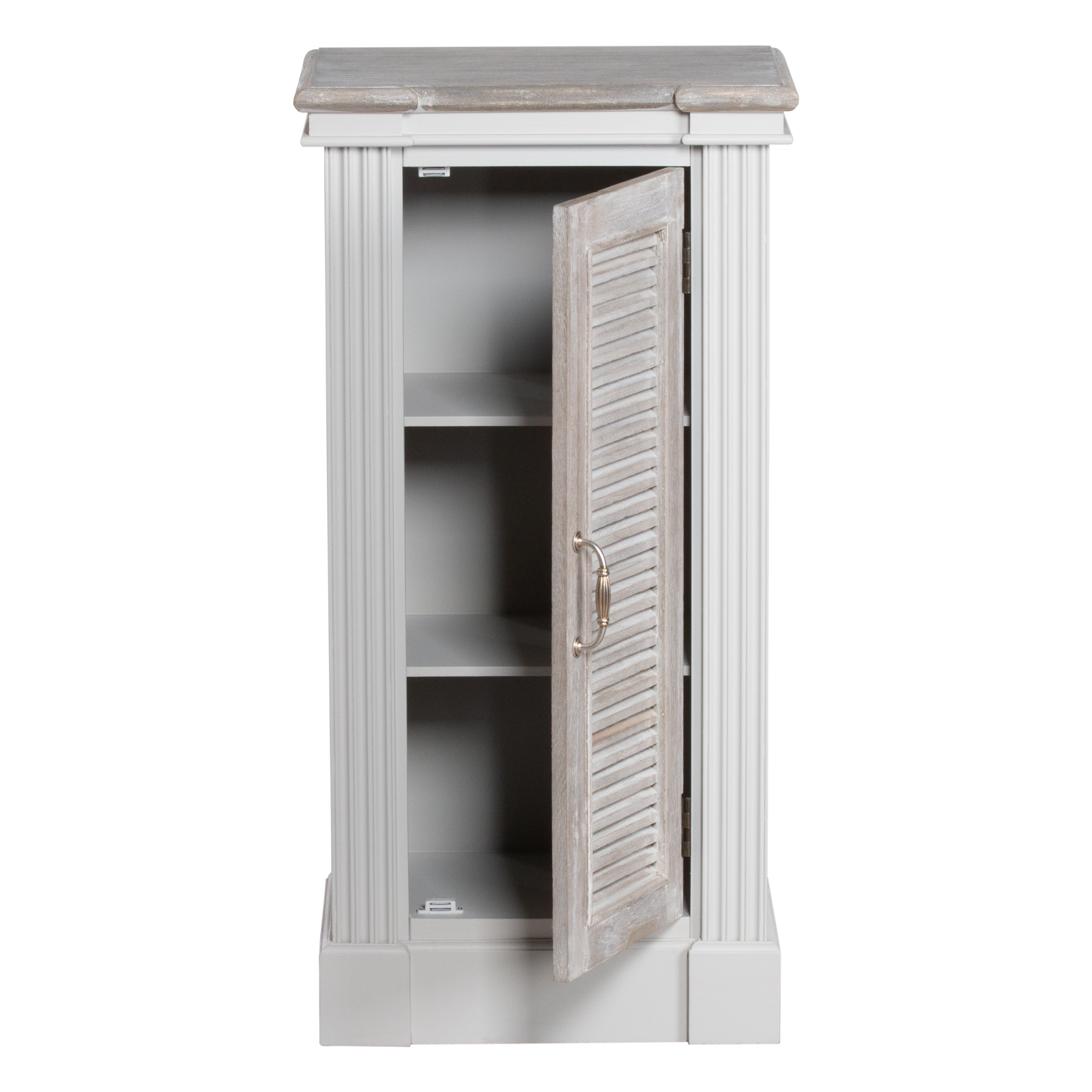 The Liberty Collection Storage Cabinet With Louvered Doors Get