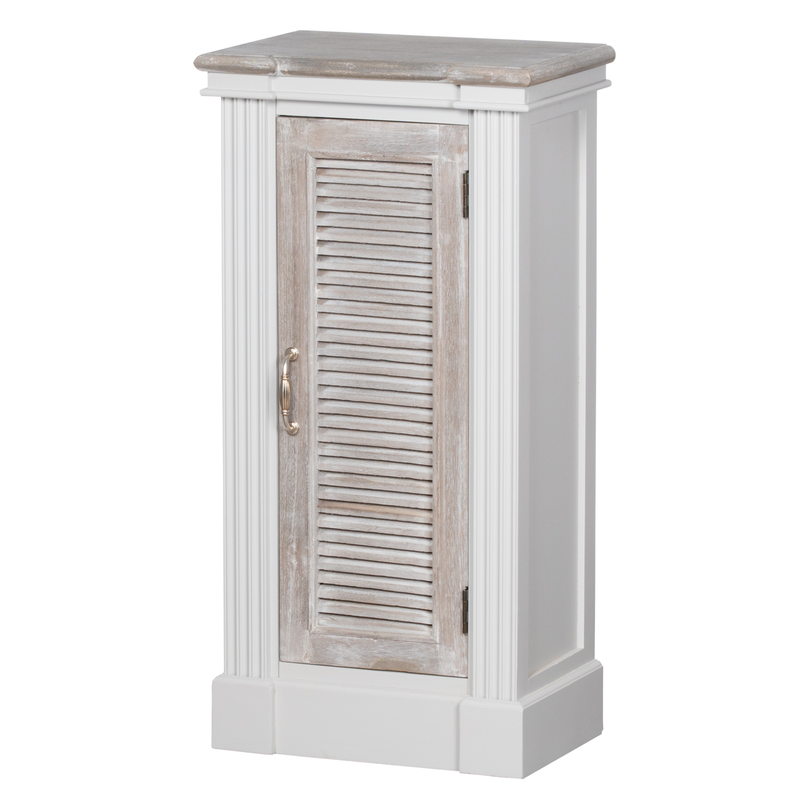 The Liberty Collection Storage Cabinet  With Louvered Doors