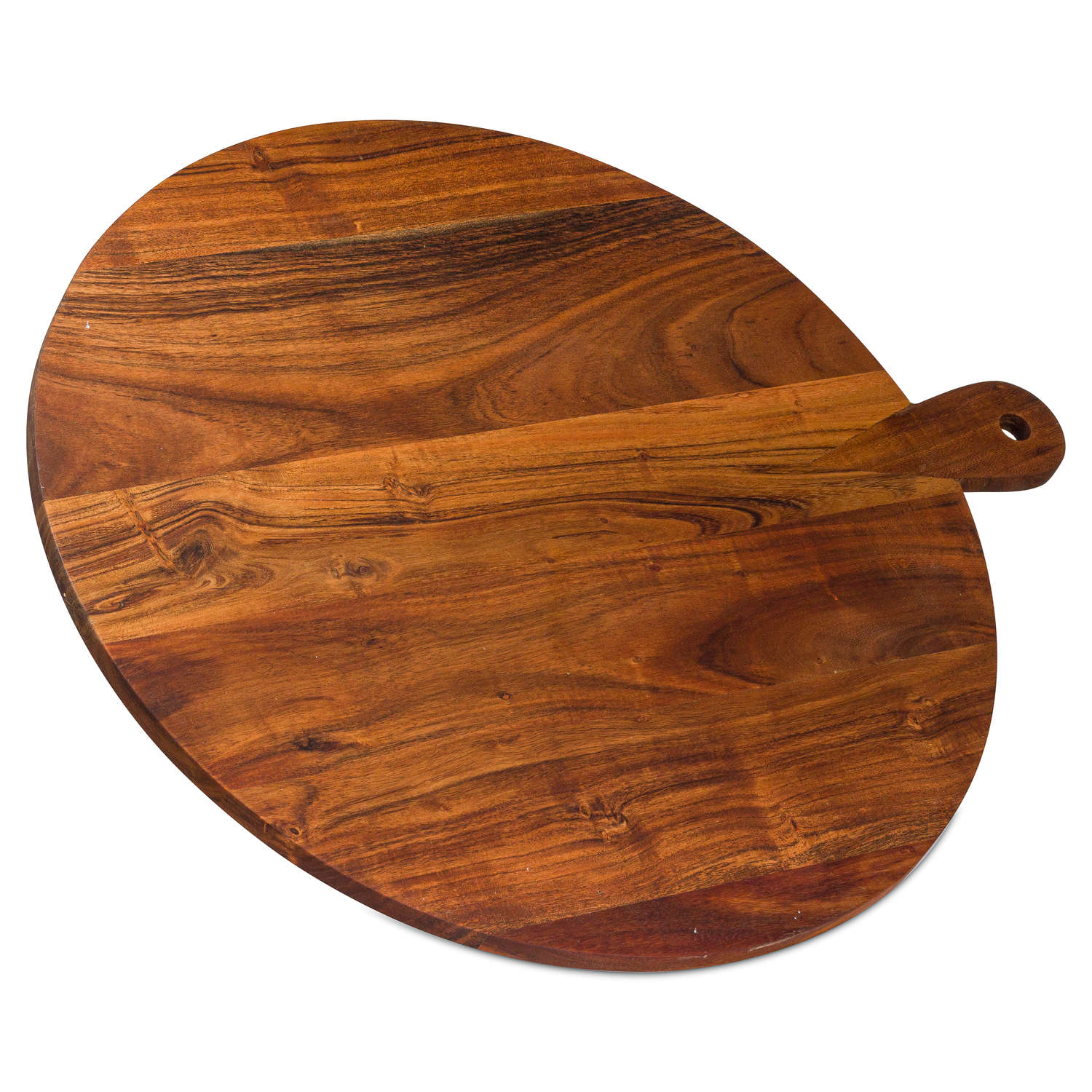 Large Round Hardwood Chopping Board