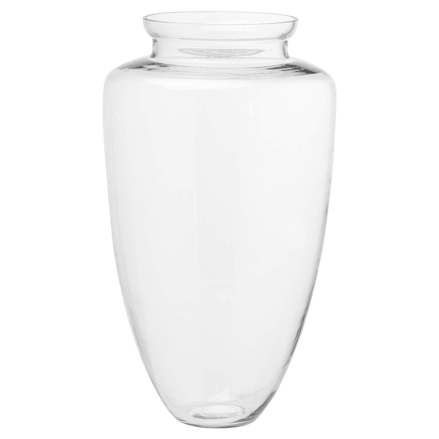 Large Flared Glass Vase