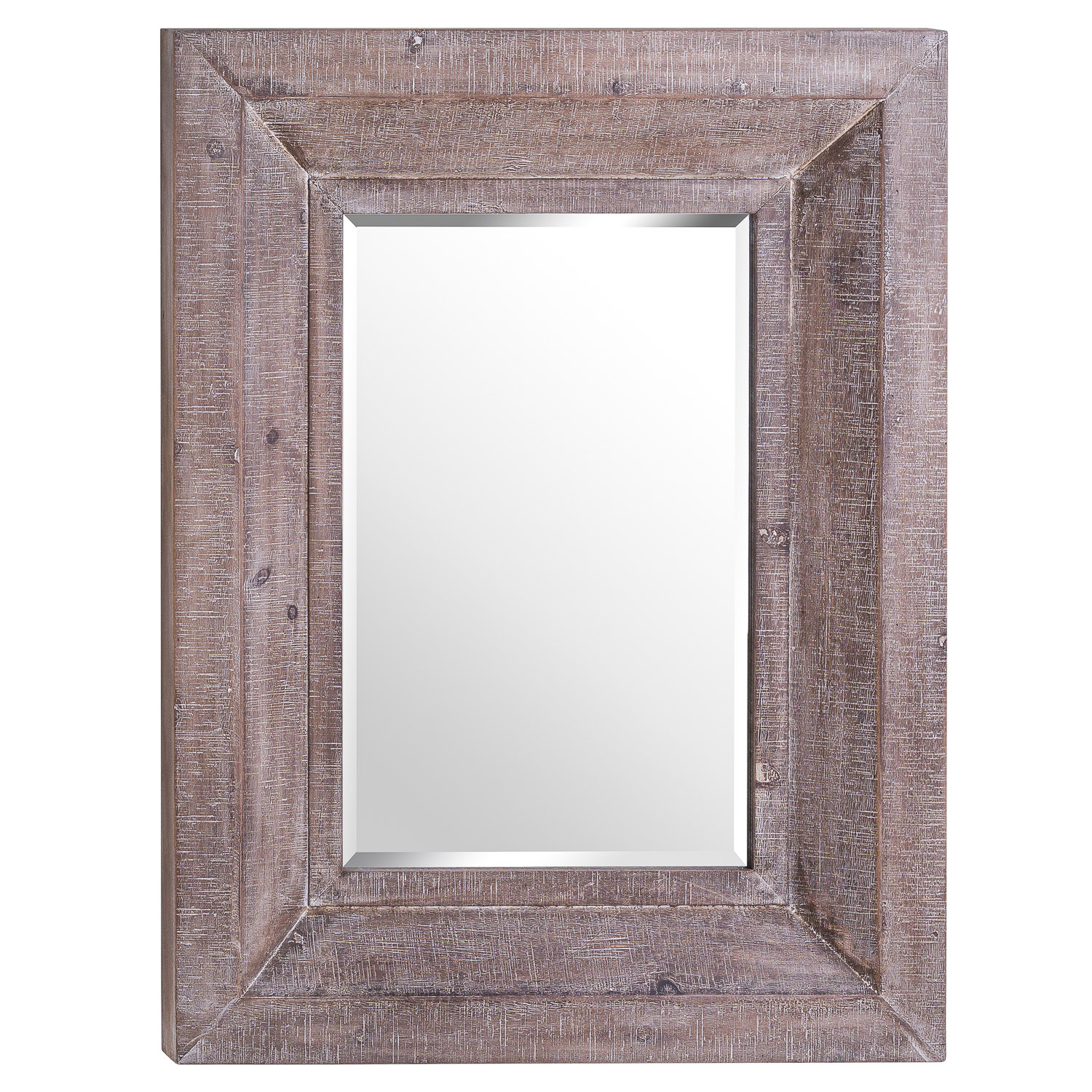 The Wharfedale Reclaimed Wooden Wall Mirror