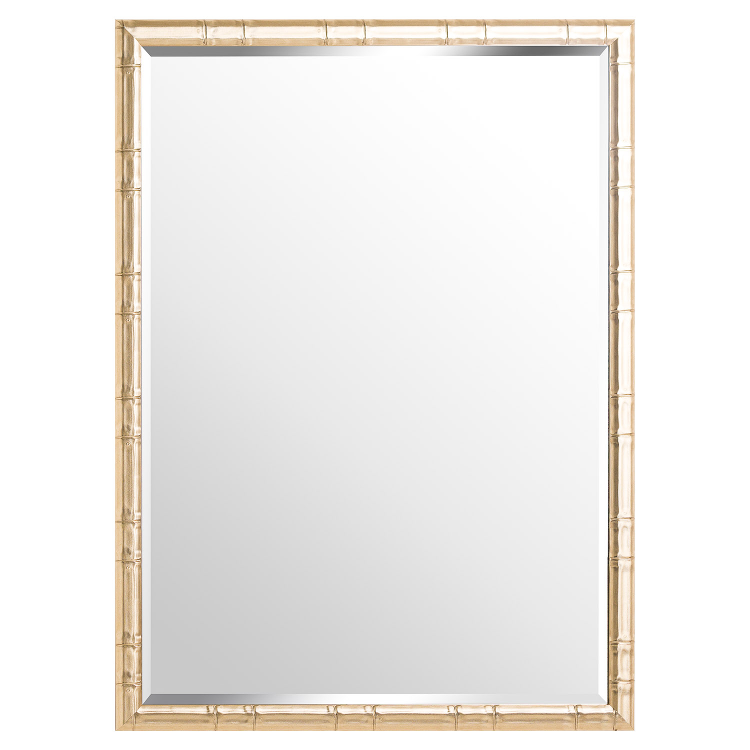 Soho Large Brass Framed Mirror