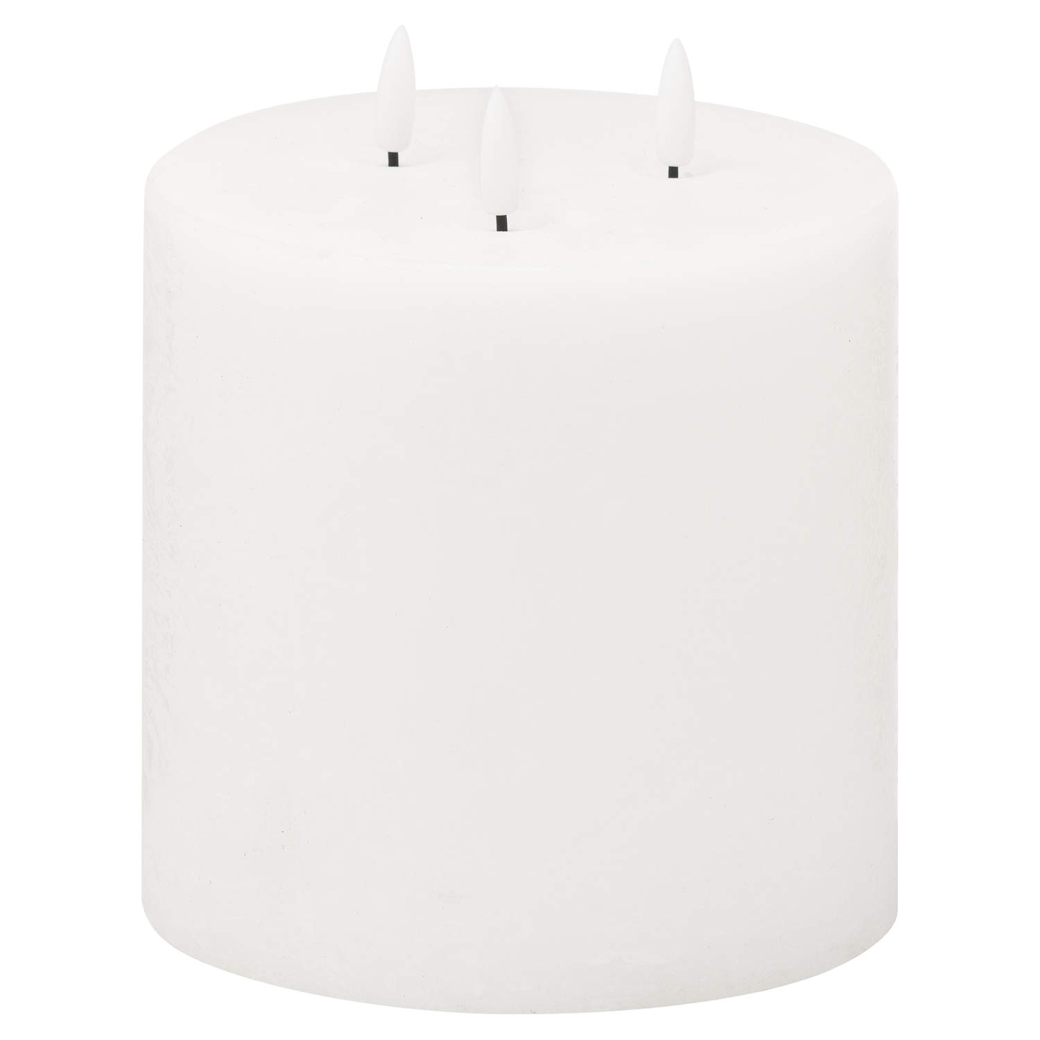 Luxe Collection Natural Glow 6×6 LED White Candle