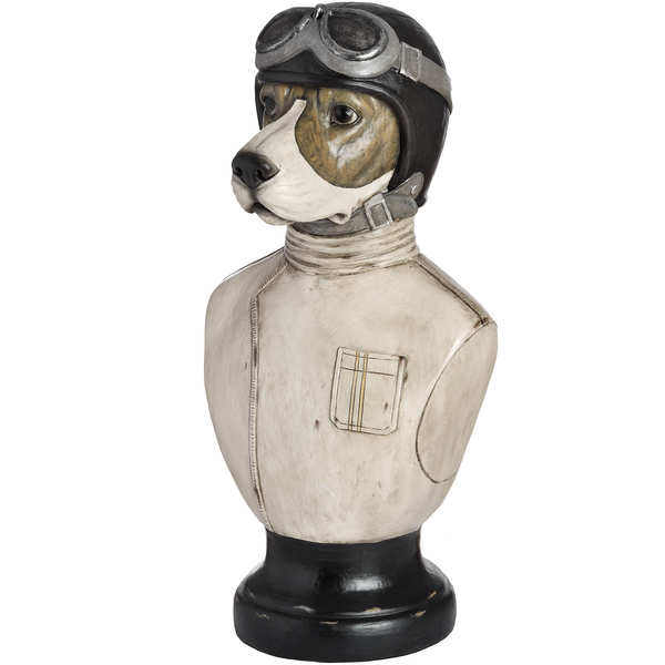 Racing Beagle Bust