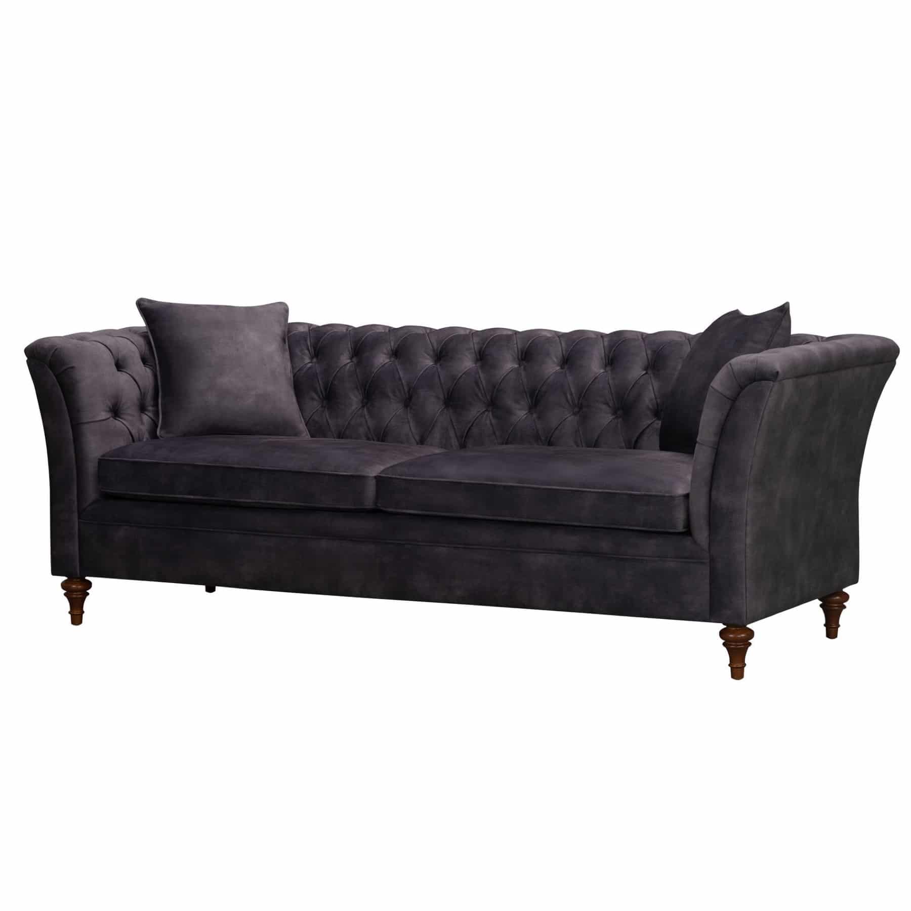 Chatsworth Button Pressed  Three Seater Sofa