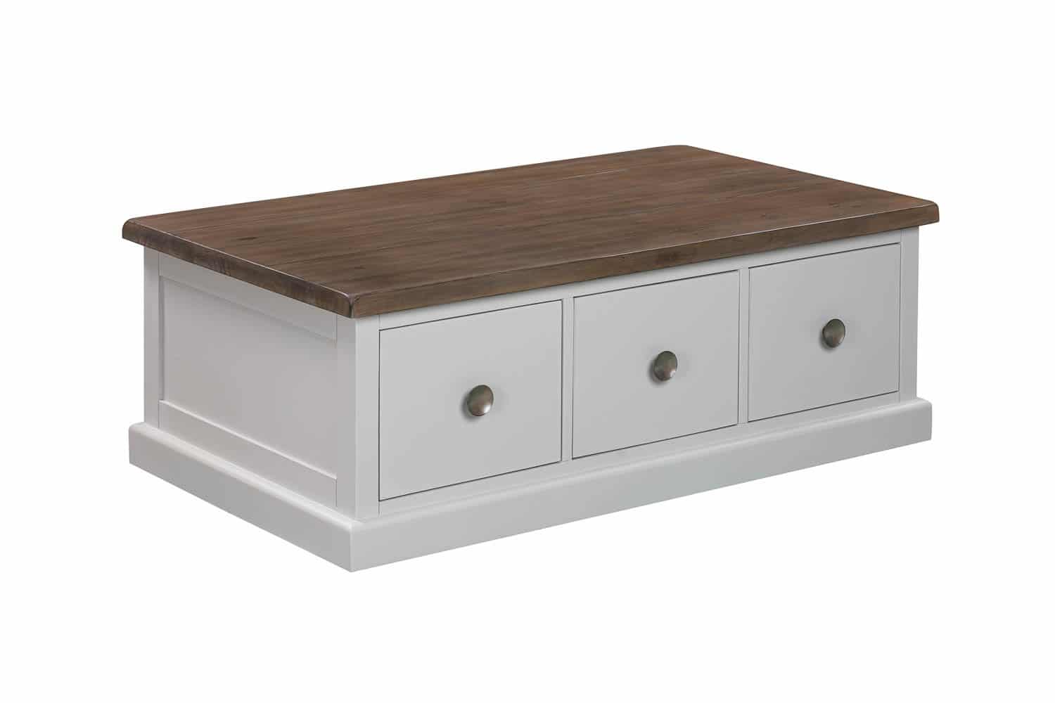 The Hampton Collection Six Drawer Coffee Table