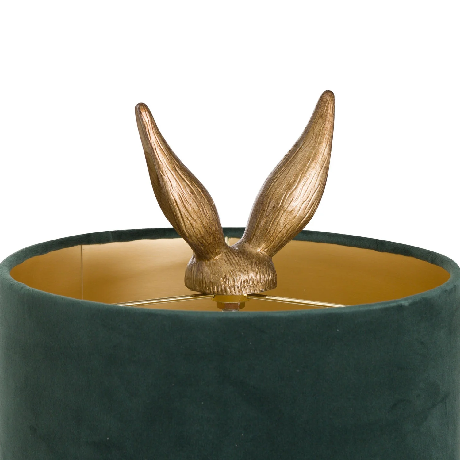 antique-gold-hare-table-lamp-with-green-velvet-shade_20696-b fabric from JLP