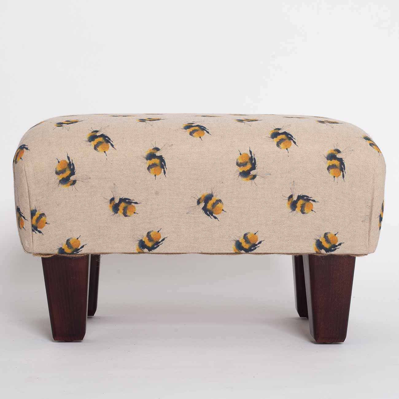 bee-print-footstool12 fabric from JLP