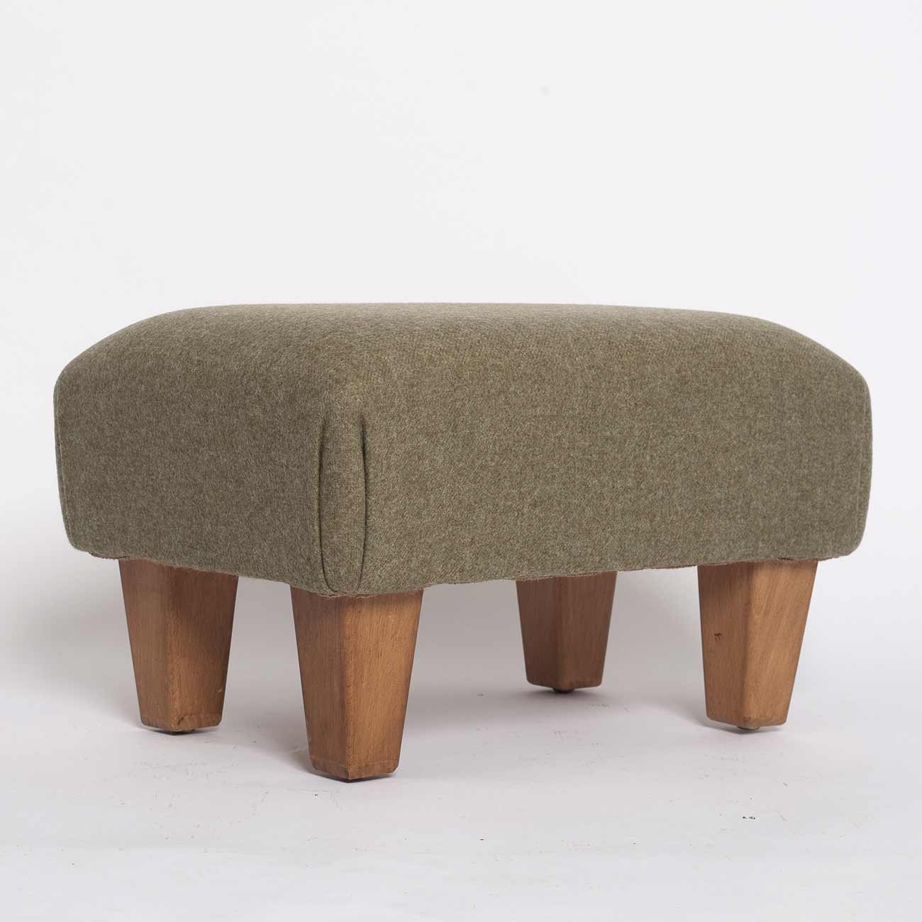 green-fabric-footstool5 fabric from JLP