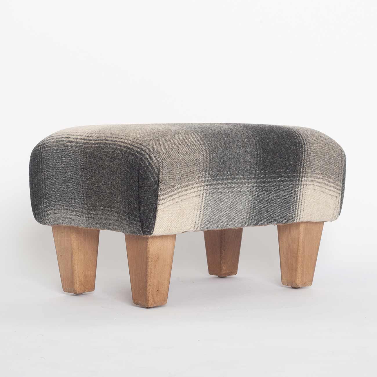 grey-squares-footstool9 fabric from JLP