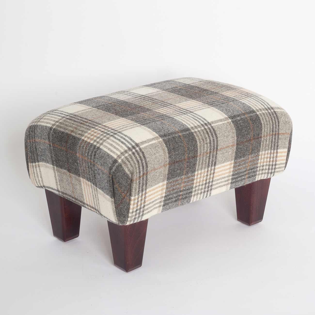 grey-stripes-footstool3 fabric from JLP