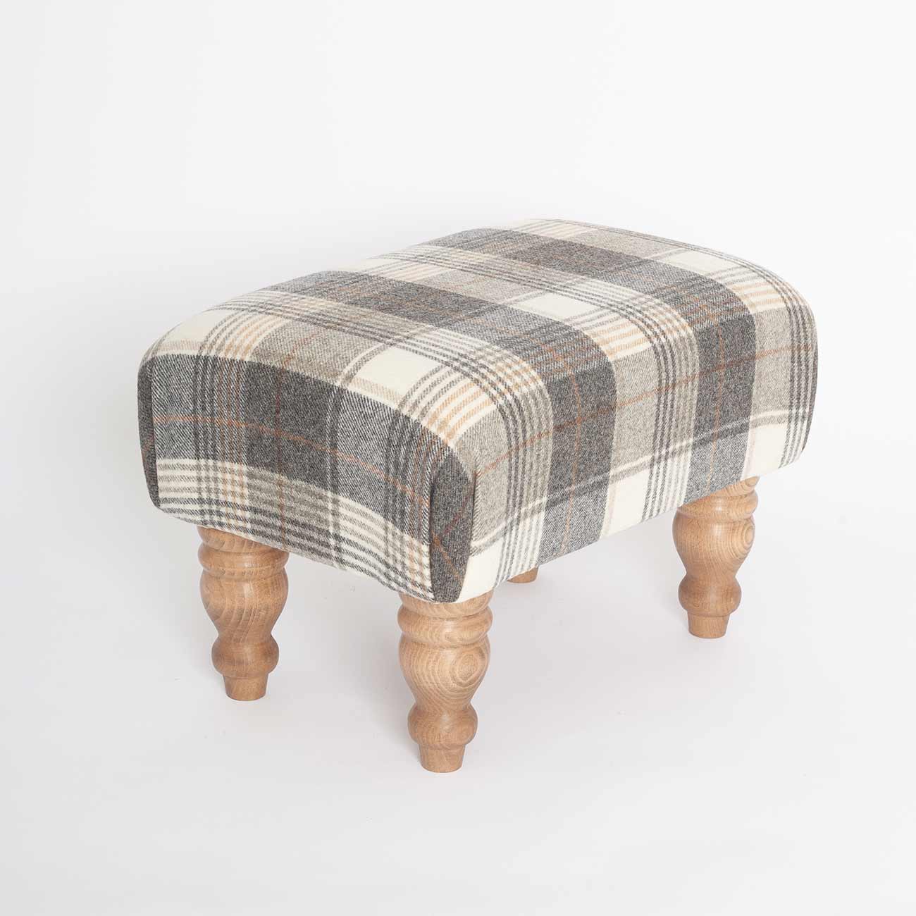 Arncliffe Taupe Pattern Footstools