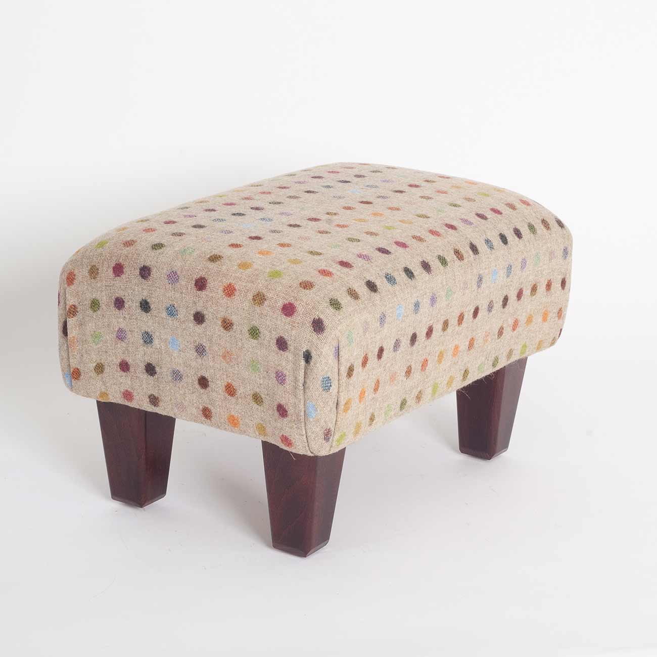 spotty-pattern-footstool12 fabric from JLP