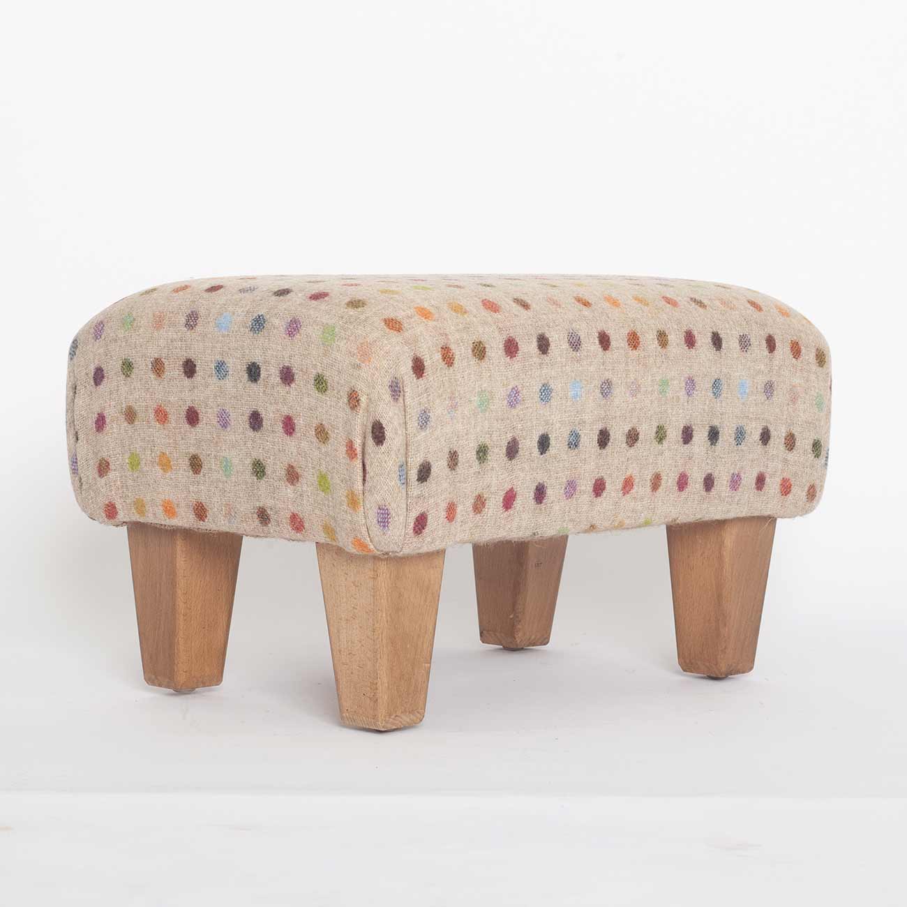 spotty-pattern-footstool5 fabric from JLP
