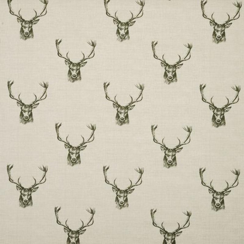 stag-head-1 fabric from JLP