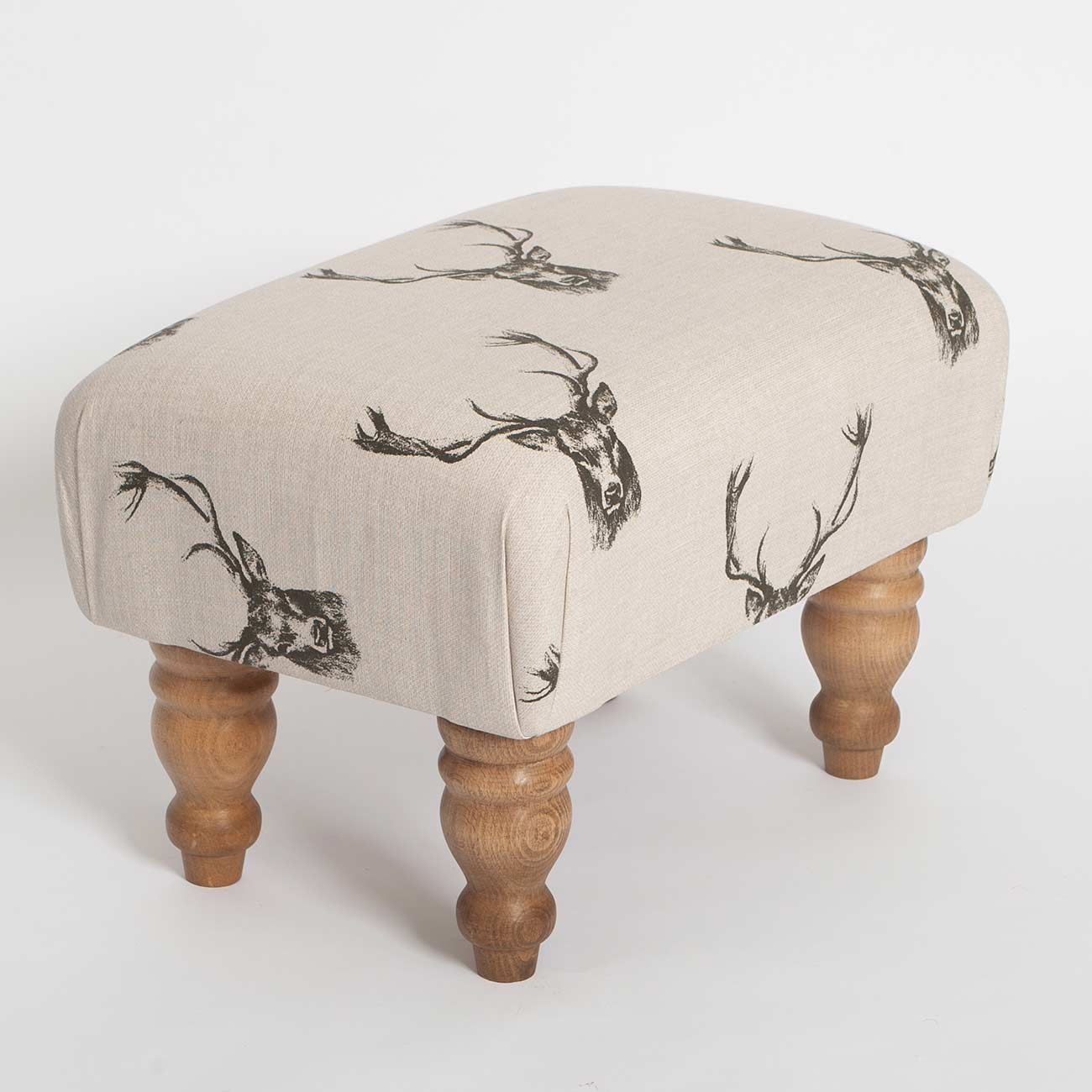 stag-head-footstool12 fabric from JLP