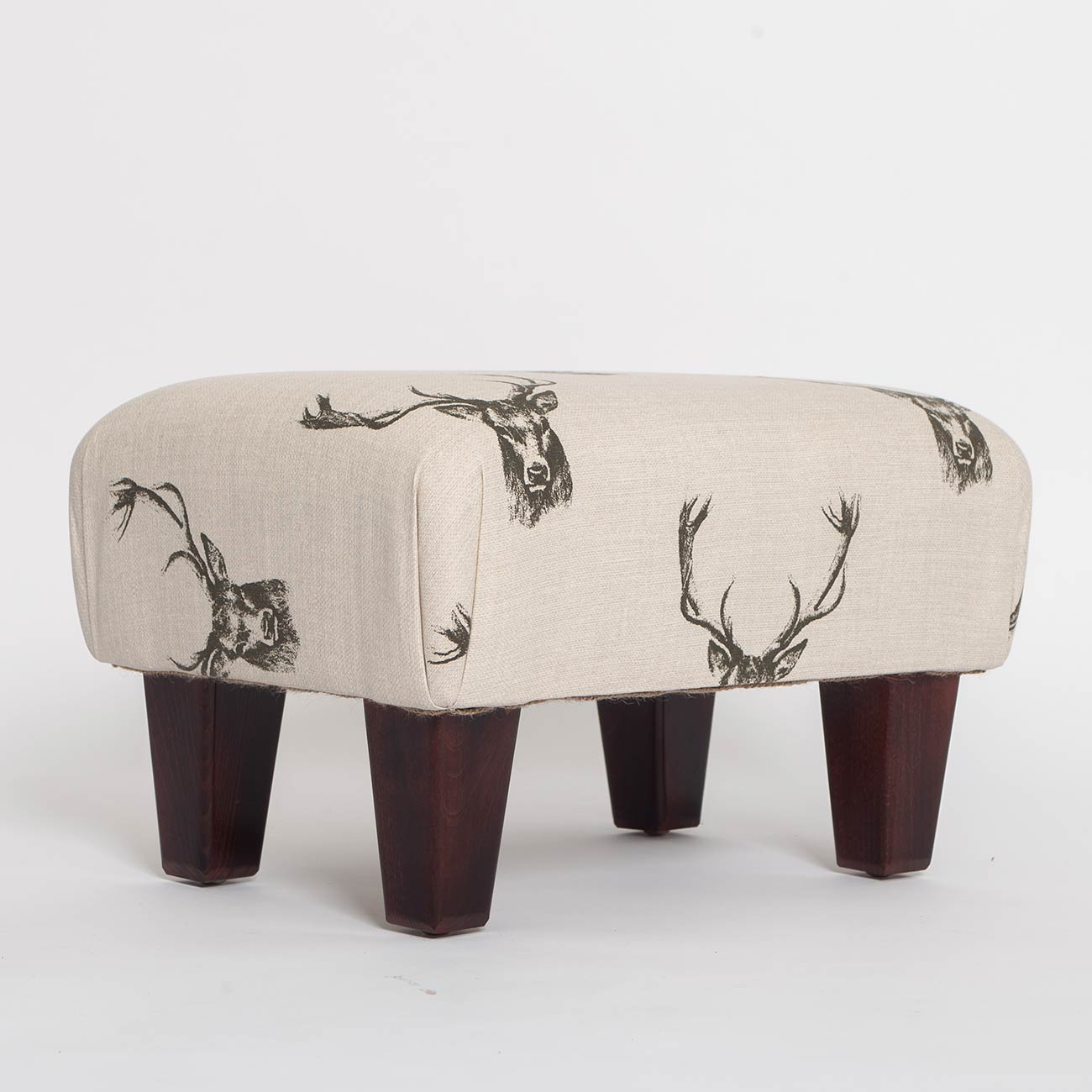 stag-head-footstool2 fabric from JLP