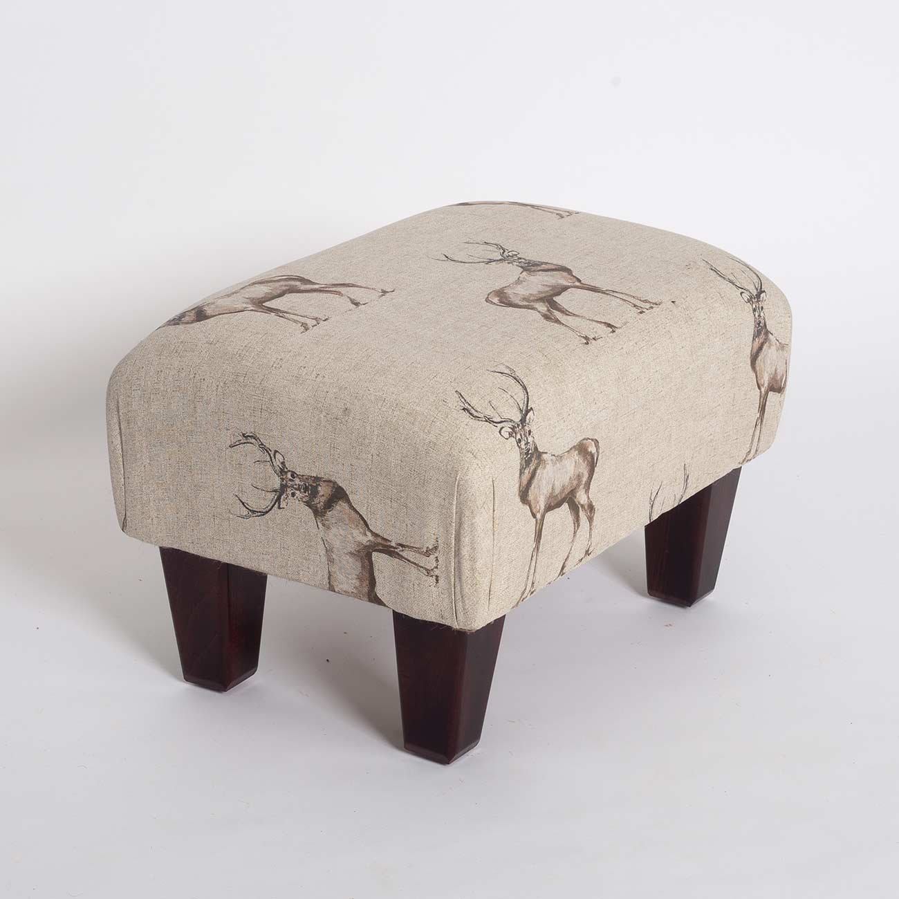 stag-print-footstool3 fabric from JLP